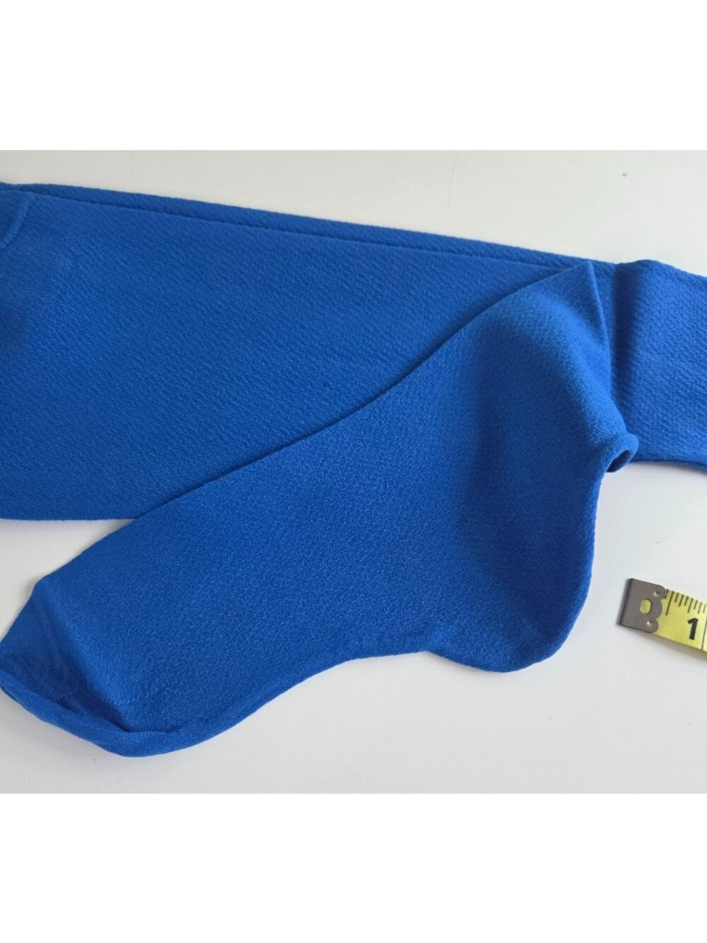 Vtg Girls Full Fashioned Non-Run Tights Blue Size Large Retro Packaging - Picture 9 of 13
